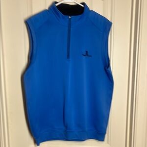 Authentic PebbleBeach Blue Sleeveless Pullover men’s size Lg perfect condition